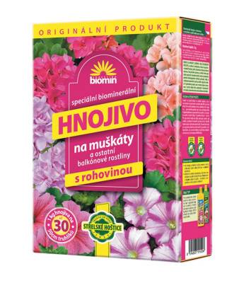 Hnojivo na Muškáty 1kg Forestina BIOMIN