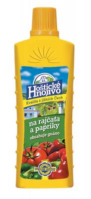 Hoštické hnojivo Rajče, paprika s guánem 500 ml