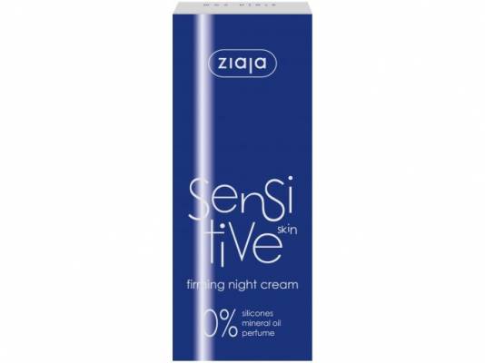 Sensitive - noční krém zpevňující, redukující podráždění 50ml