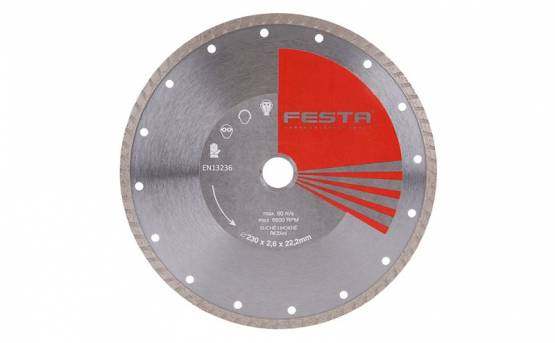 Kotouč diamantový FESTA TURBO 230x2.6x22.2mm