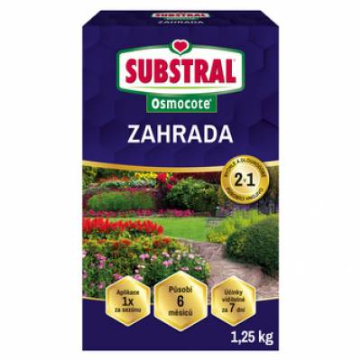 Substral Osmocote 2v1 zahrada 1250g Evergreen