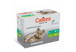 Calibra Cat kapsa Premium Sterilised multipack 12x100g