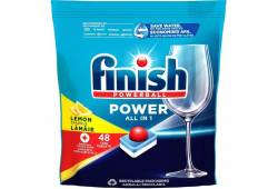 Finish tablety do myčky All in 1 Max Lemon, 48 ks