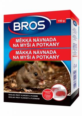 Bros Na myši a potkany měkká návnada 150 g