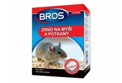 Rodenticid BROS zrno na myši a potkany 6x20g