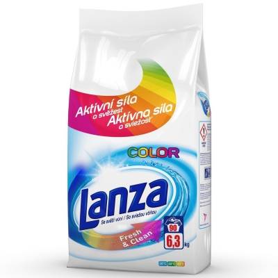 Lanza prášek na praní 6,3 kg Color 90 dávek