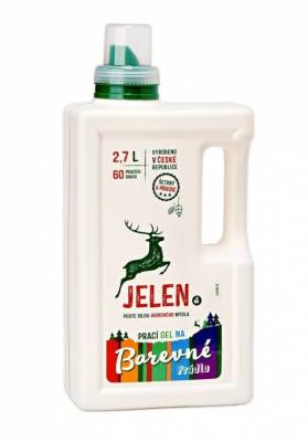 Jelen prací gel na barevné prádlo 2,7l