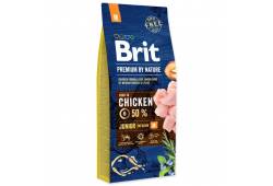 Brit Premium Dog by Nature Junior M 15kg