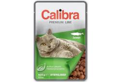 Calibra Cat kapsa Premium Sterilised Salmon 100g