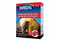 BROS-parafínové bloky100g na myši a potkany