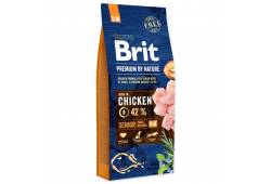 Brit Premium Dog by Nature Senior S+M 15kg