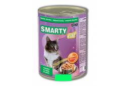 SMARTY 410g chunks CAT Králík 8308