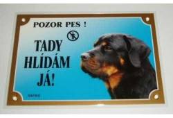 Cedulka Rottweiler