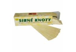 Sirné knoty 18x4cm 400g 80ks