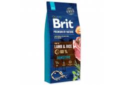 Brit Premium Dog by Nature Sensitive Lamb 15kg