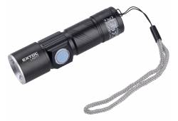 Svítilna 150lm, nabíjecí, USB, zoom, XPE 3W LED